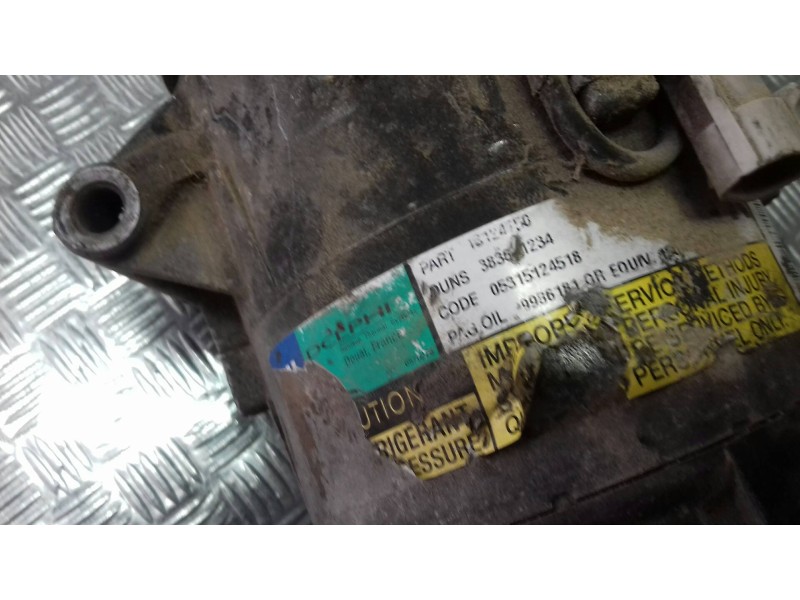 Recambio de compresor aire acondicionado para opel astra gtc cosmo referencia OEM IAM 13124750  DELPHI