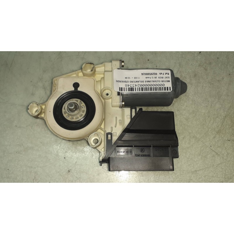 Recambio de motor elevalunas delantero izquierdo para seat ibiza (6l1) fresh referencia OEM IAM 6Q2959802A 101387 BROSE