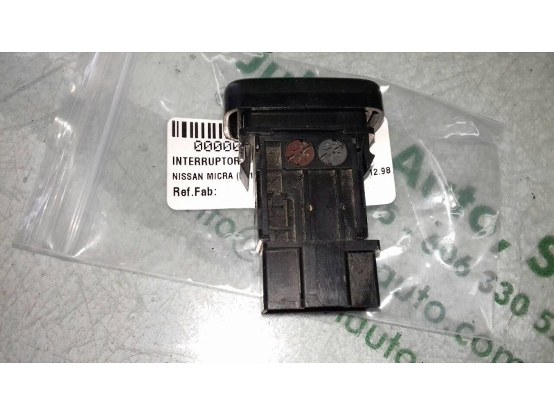 Recambio de interruptor para nissan micra (k11) alpine (1996) referencia OEM IAM  3+3 PINES ANTINIEBLA Recambio de interruptor para nissan micra (k11) alpine (1996) referencia OEM IAM  3+3 PINES ANTINIEBLA
