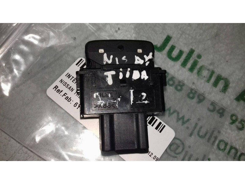 Recambio de interruptor para nissan tiida (c11x/sc11x) acenta referencia OEM IAM 6Y17B 4+1 PINES CRUISE