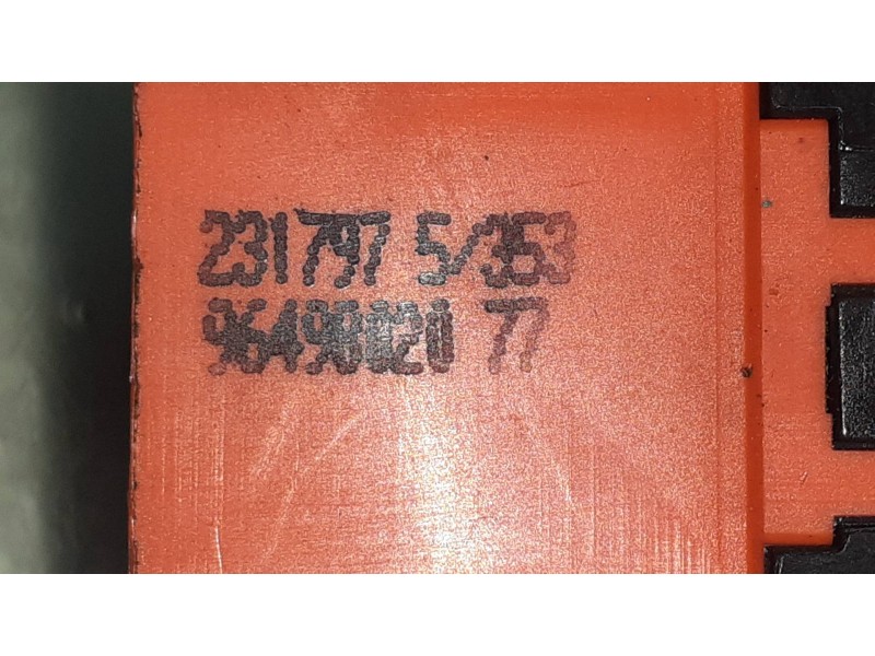 Recambio de interruptor para citroen xsara picasso 1.6 hdi 110 sx top referencia OEM IAM 9649802077 CONECTOR 6 PINES BLOQUEO