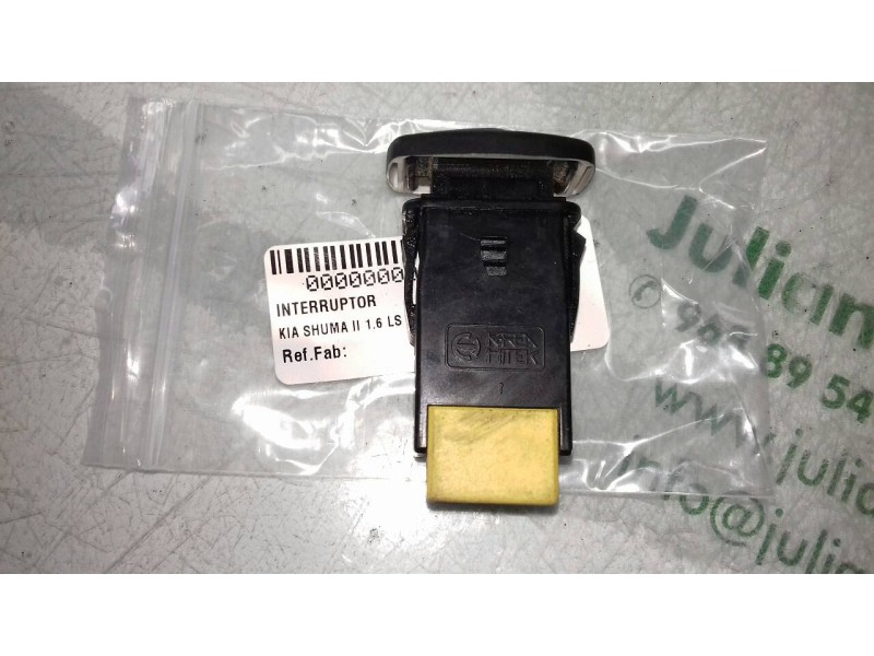 Recambio de interruptor para kia shuma ii 1.6 ls 4 berlina referencia OEM IAM  2+2 PINES LUNA TERMICA
