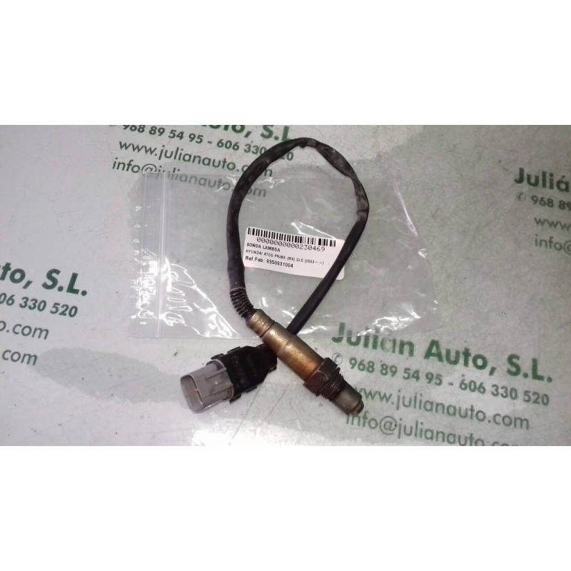 Recambio de sonda lambda para hyundai atos prime (mx) gls (2003) referencia OEM IAM 9350931004 3921002660 4 PINES