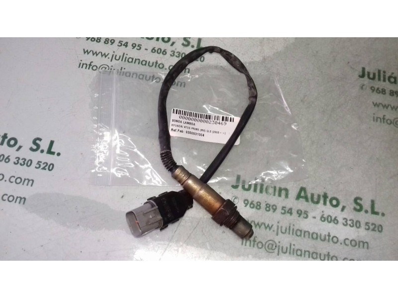 Recambio de sonda lambda para hyundai atos prime (mx) gls (2003) referencia OEM IAM 9350931004 3921002660 4 PINES
