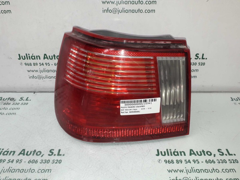 Recambio de piloto trasero izquierdo para seat ibiza (6k1) signo referencia OEM IAM 6K6945096J 23089 EXT - ALETA