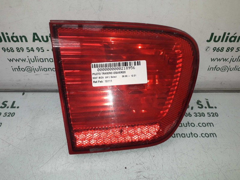 Recambio de piloto trasero izquierdo para seat ibiza (6k1) select referencia OEM IAM 19111 HELLA INT - PORTON