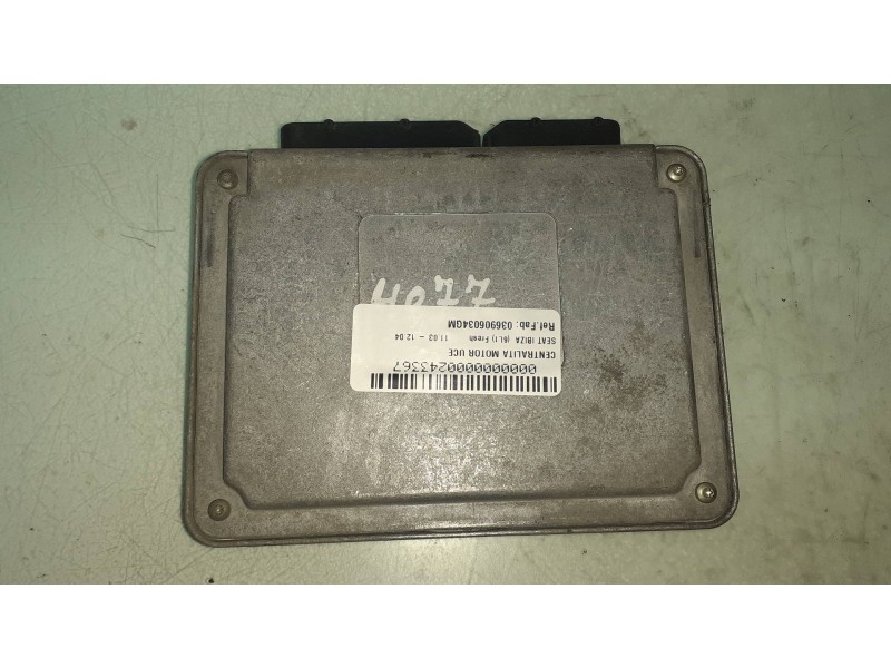 Recambio de centralita motor uce para seat ibiza (6l1) fresh referencia OEM IAM 036906034GM 4MV0055159 MAGNETI MARELLI