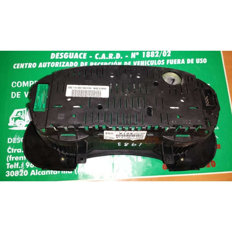 Recambio de centralita motor uce para seat ibiza (6l1) sport referencia OEM IAM 038906019NE 0281011824 KIT - BOSCH