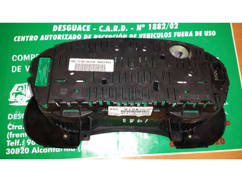 Recambio de centralita motor uce para seat ibiza (6l1) sport referencia OEM IAM 038906019NE 0281011824 KIT - BOSCH