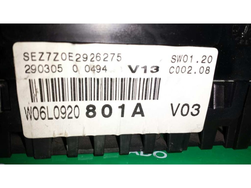 Recambio de centralita motor uce para seat ibiza (6l1) sport referencia OEM IAM 038906019NE 0281011824 KIT - BOSCH
