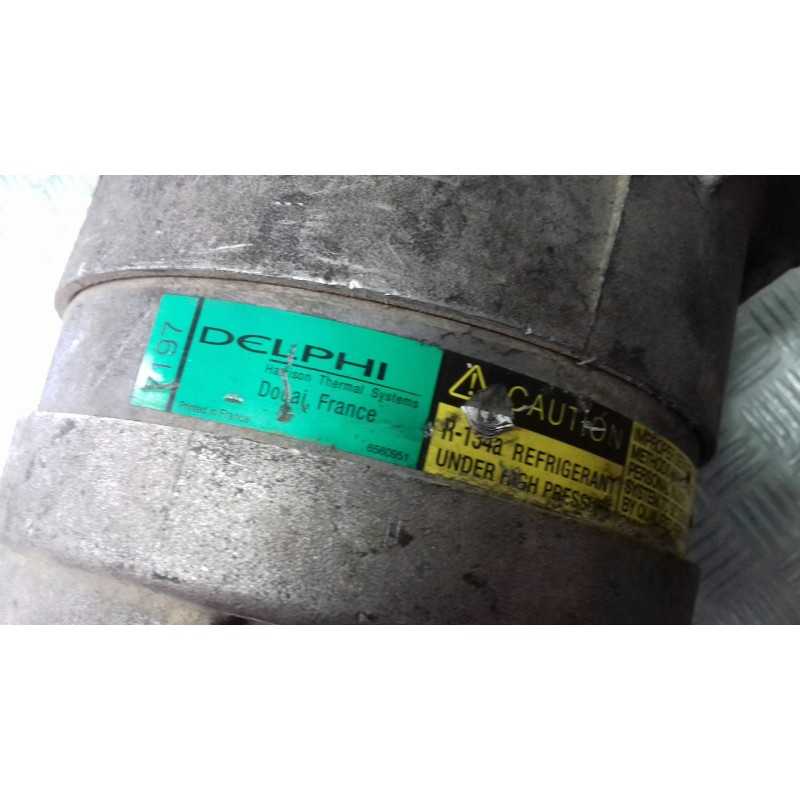 Recambio de compresor aire acondicionado para opel vectra c berlina essentia referencia OEM IAM 13197197 SAEJ639 DELPHI
