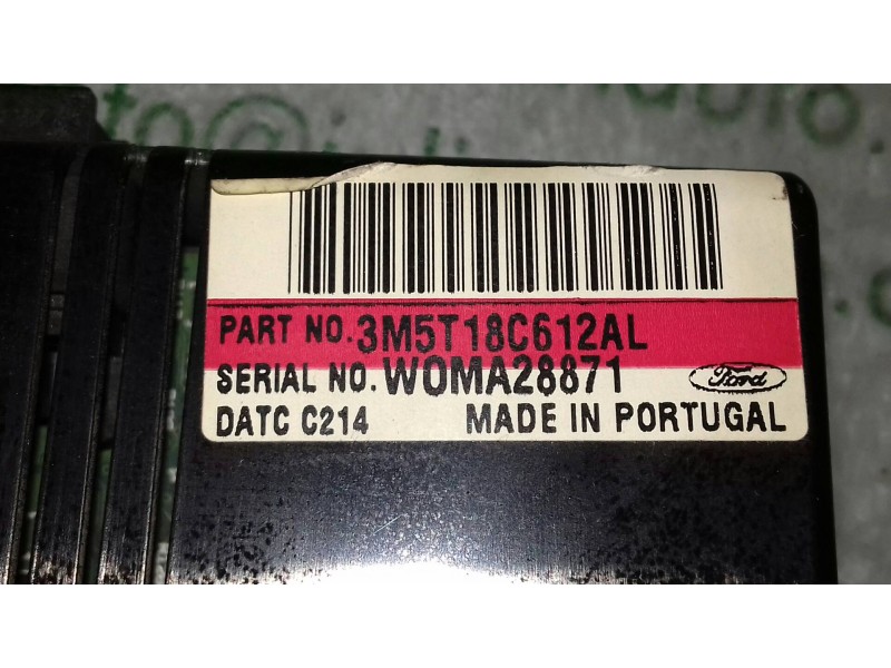 Recambio de mando climatizador para ford focus c-max (cap) ambiente (d) referencia OEM IAM 3M5T18C612AL  