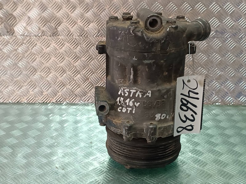 Recambio de compresor aire acondicionado para opel astra g berlina club referencia OEM IAM 24422013 SD6V12 SANDEN