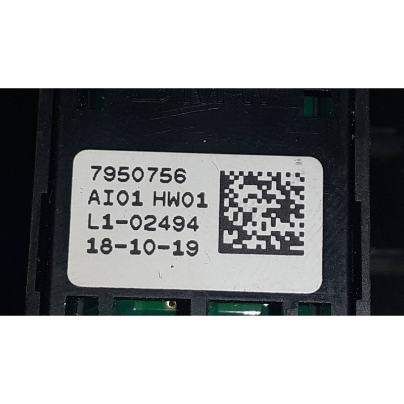 Recambio de mando elevalunas trasero derecho para bmw serie 1 lim. (f40) 118i referencia OEM IAM 7950756 10628510 318087202