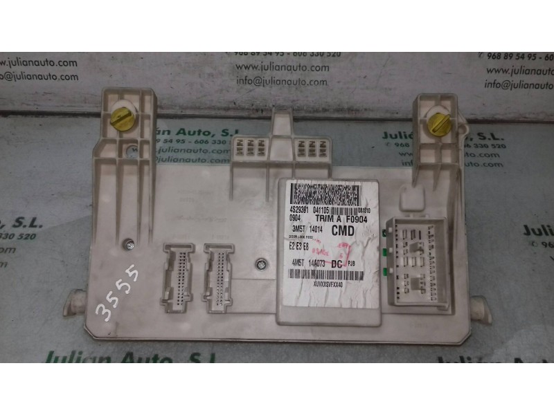 Recambio de caja reles / fusibles para ford focus c-max (cap) ambiente (d) referencia OEM IAM 4M5T14A073DC 3M5T14014CMD 4S293910