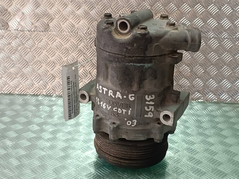 Recambio de compresor aire acondicionado para opel astra g berlina club referencia OEM IAM 24422013 SD6V12 SANDEN