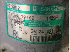 Recambio de compresor aire acondicionado para opel meriva blue line referencia OEM IAM 24421642 SD6V10 SANDEN 2