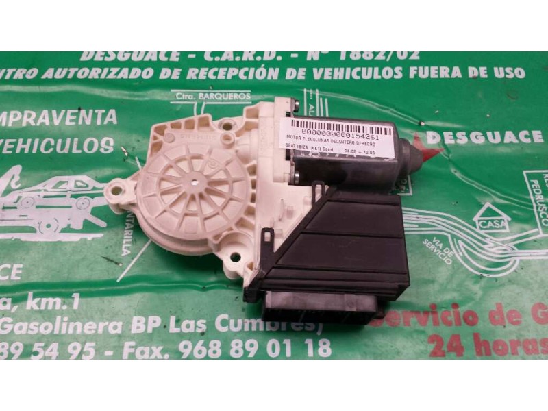 Recambio de motor elevalunas delantero derecho para seat ibiza (6l1) sport referencia OEM IAM 104383101 101386 77460111