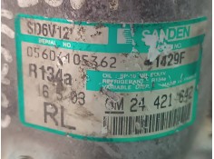 Recambio de compresor aire acondicionado para opel corsa c club referencia OEM IAM 24421642 SD6V12 SANDEN 2