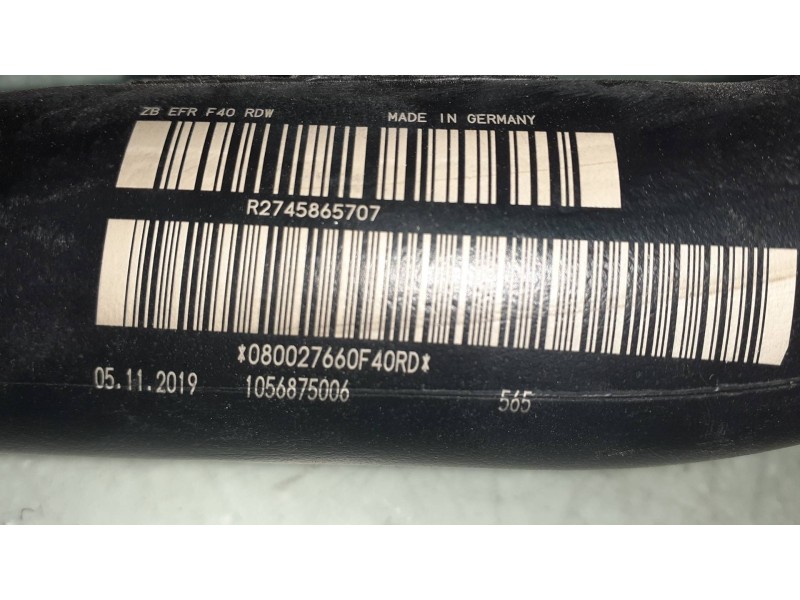 Recambio de tubo para bmw serie 1 lim. (f40) 118i referencia OEM IAM R2745865707 1042309001 102266700