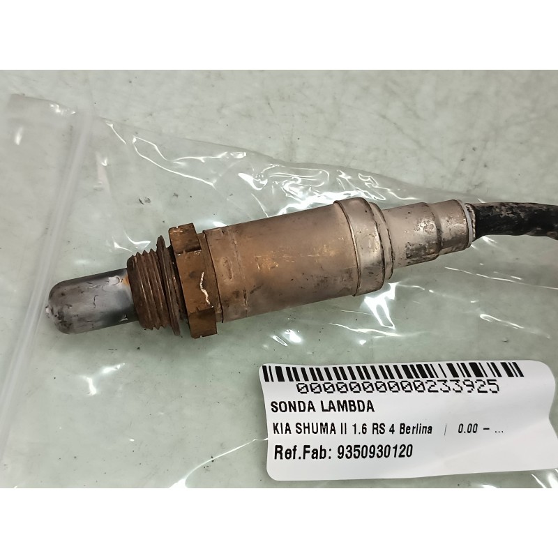 Recambio de sonda lambda para kia shuma ii 1.6 rs 4 berlina referencia OEM IAM 9350930120 KEFICO CONEXION DE 4 PINES