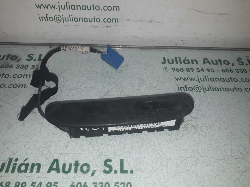 Recambio de mando elevalunas delantero derecho para opel vectra b berlina básico (1999) referencia OEM IAM 4953312  