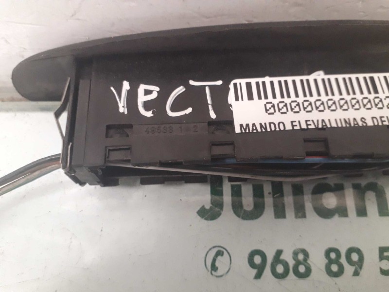 Recambio de mando elevalunas delantero derecho para opel vectra b berlina básico (1999) referencia OEM IAM 4953312  