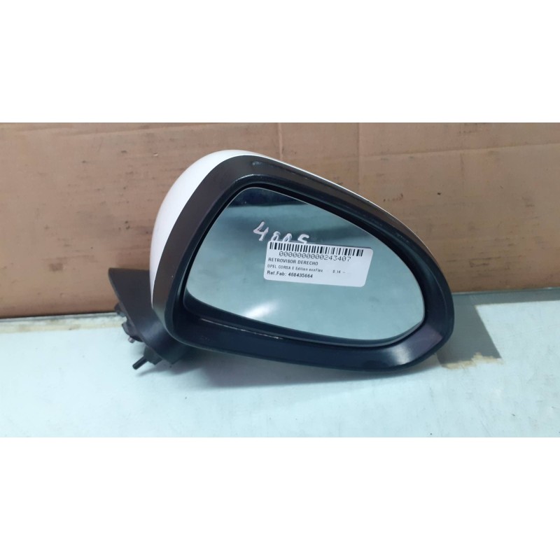 Recambio de retrovisor derecho para opel corsa e edition ecoflex referencia OEM IAM 468435664 020873 ELECTRICO