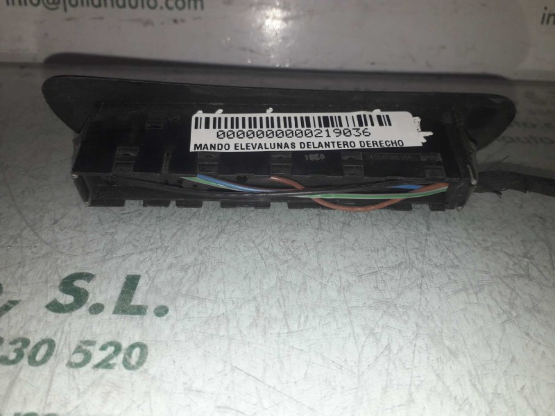 Recambio de mando elevalunas delantero derecho para opel vectra b berlina básico (1999) referencia OEM IAM 4953311  