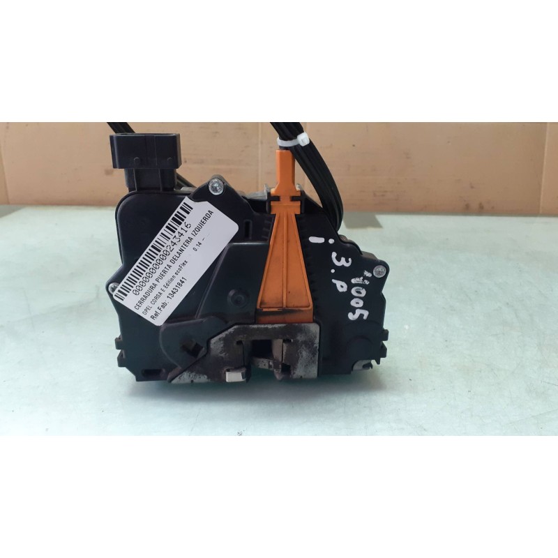 Recambio de cerradura puerta delantera izquierda para opel corsa e edition ecoflex referencia OEM IAM 13431841 1602150459 032540