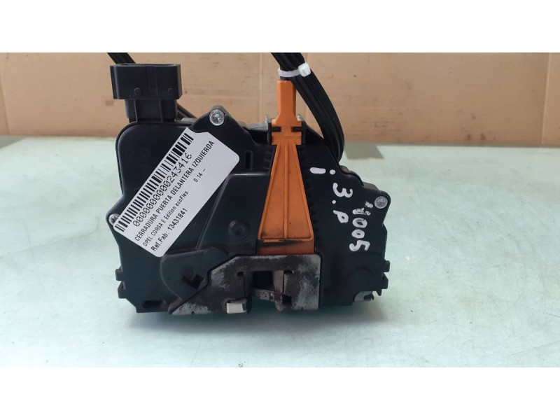 Recambio de cerradura puerta delantera izquierda para opel corsa e edition ecoflex referencia OEM IAM 13431841 1602150459 032540
