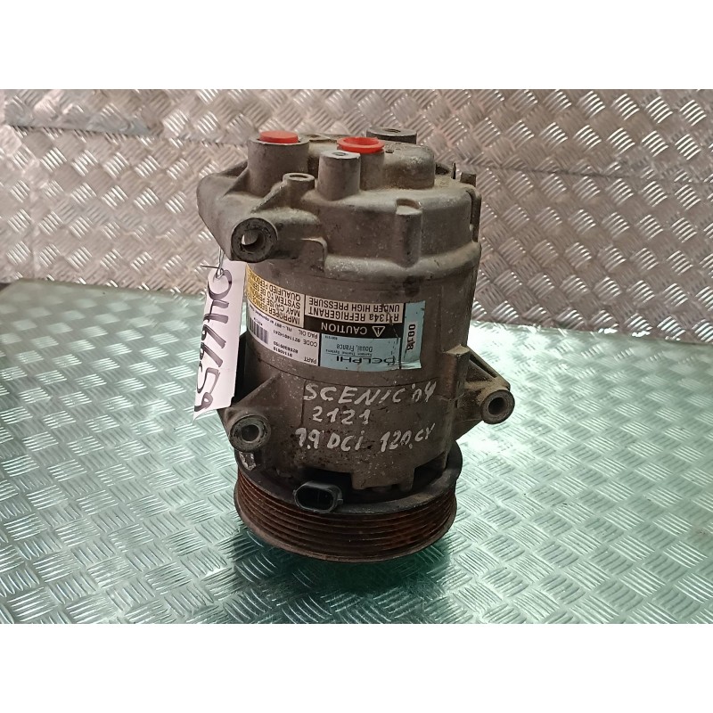 Recambio de compresor aire acondicionado para renault scenic ii confort authentique referencia OEM IAM 8200309193  DELPHI