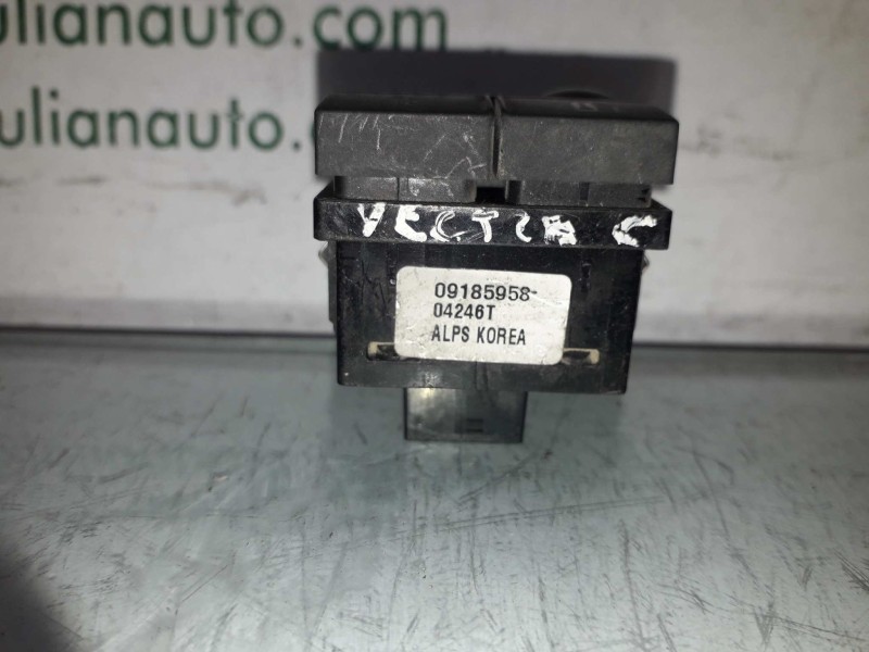 Recambio de mando elevalunas delantero derecho para opel vectra c berlina comfort referencia OEM IAM 09185958 04246T 