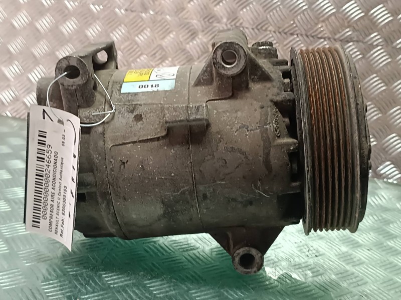 Recambio de compresor aire acondicionado para renault scenic ii confort authentique referencia OEM IAM 8200309193  DELPHI
