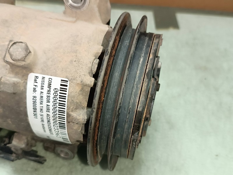 Recambio de compresor aire acondicionado para nissan almera tino (v10m) ambience referencia OEM IAM 92600BN301 EA051 CALSONIC