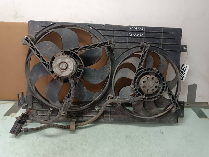 Recambio de electroventilador para skoda octavia berlina (1u2) 1.8 20v turbo referencia OEM IAM 1J0121207C 1J0121205 1355D2352