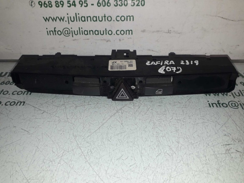 Recambio de warning para opel zafira b cosmo referencia OEM IAM 03758075 13100105 
