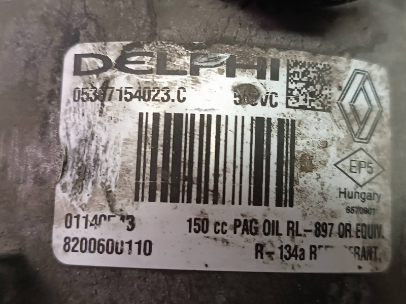 Recambio de compresor aire acondicionado para renault scenic ii authentique referencia OEM IAM 8200600110 5CVC DELPHI