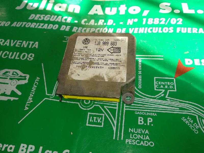 Recambio de centralita airbag para seat cordoba berlina (6k2) sport referencia OEM IAM 1J0909603 5WK4163 