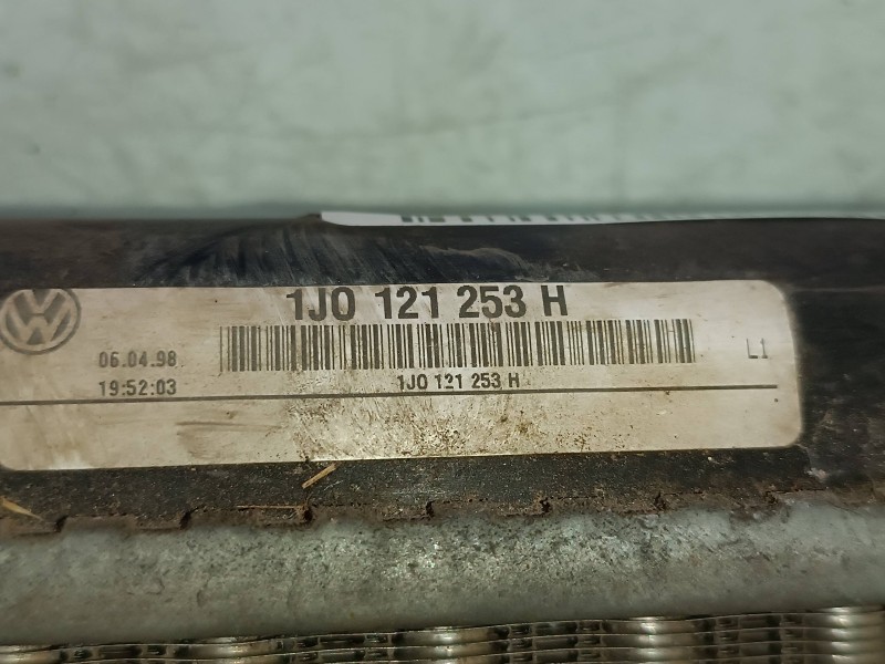 Recambio de radiador agua para skoda octavia berlina (1u2) 1.8 20v turbo referencia OEM IAM 1J0121253H 1J0121253 