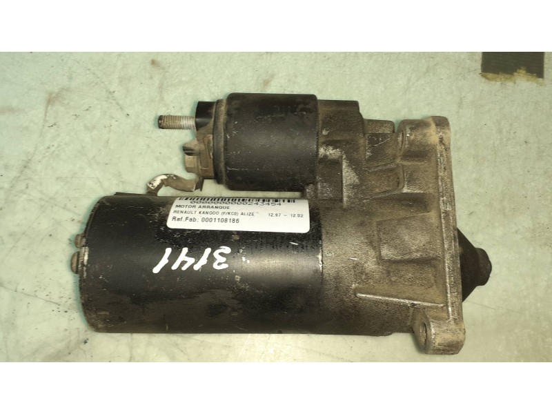 Recambio de motor arranque para renault kangoo (f/kc0) alize referencia OEM IAM 0001108186 3656 