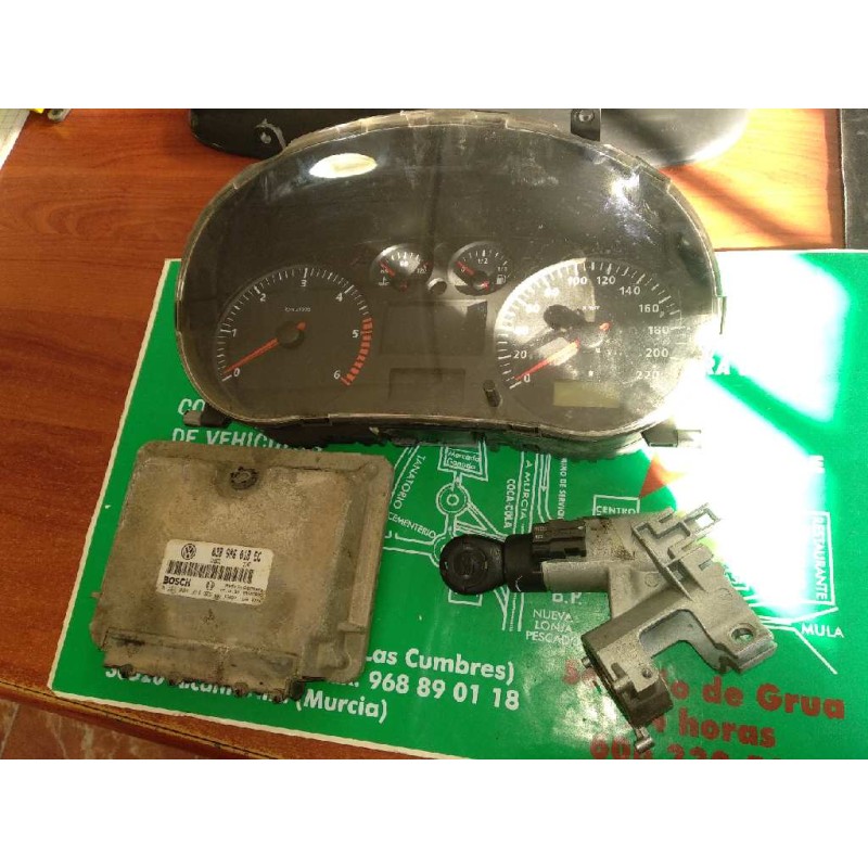 Recambio de centralita motor uce para seat cordoba berlina (6k2) sport referencia OEM IAM 038906018EC 0281001914 KIT - BOSCH
