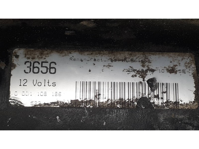 Recambio de motor arranque para renault kangoo (f/kc0) alize referencia OEM IAM 0001108186 3656 