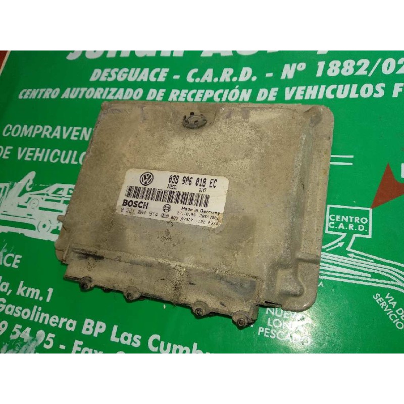 Recambio de centralita motor uce para seat cordoba berlina (6k2) sport referencia OEM IAM 038906018EC 0281001914 KIT - BOSCH