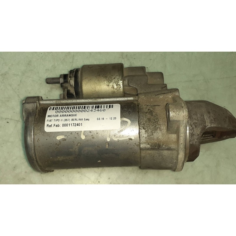 Recambio de motor arranque para fiat tipo ii (357) berlina easy referencia OEM IAM 0001172401 51916170 BOSCH