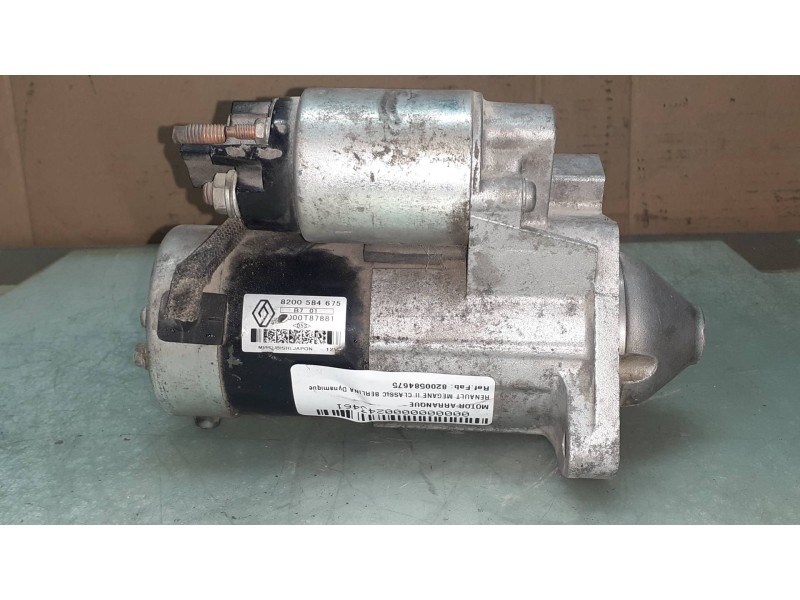 Recambio de motor arranque para renault megane ii classic berlina dynamique referencia OEM IAM 8200584675 M000T87881 MITSUBISHI