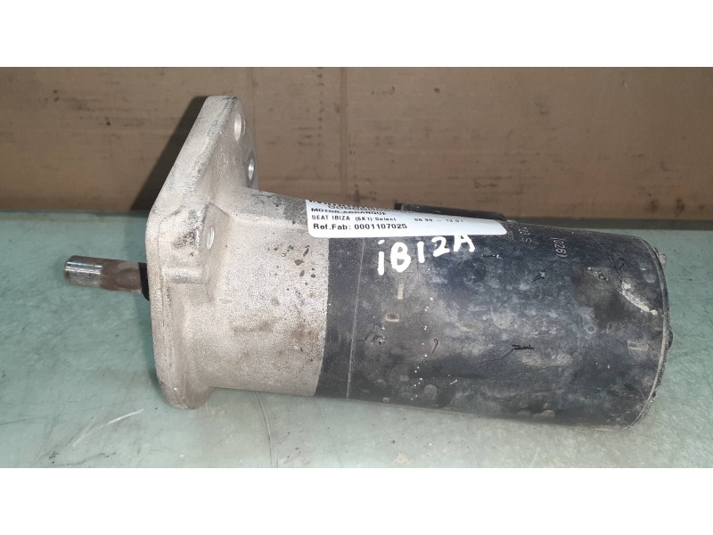 Recambio de motor arranque para seat ibiza (6k1) select referencia OEM IAM 0001107025 036911023S BOSCH
