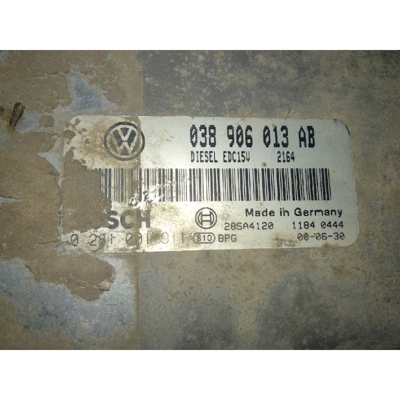 Recambio de centralita motor uce para seat ibiza (6k1) select referencia OEM IAM 038906013AB 0281001911 KIT - BOSCH