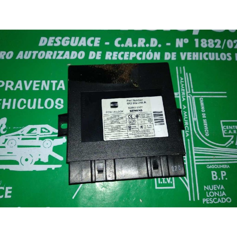 Recambio de centralita motor uce para seat ibiza (6k1) select referencia OEM IAM 038906013AB 0281001911 KIT - BOSCH