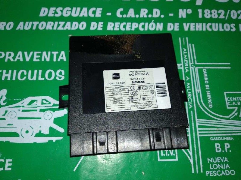 Recambio de centralita motor uce para seat ibiza (6k1) select referencia OEM IAM 038906013AB 0281001911 KIT - BOSCH